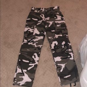 Camo pants